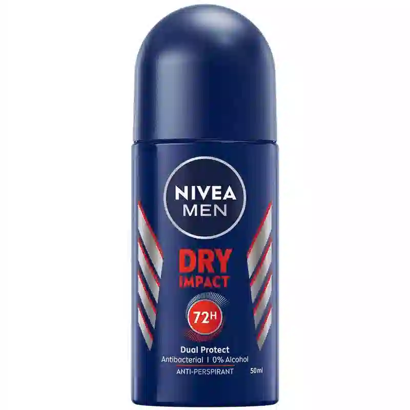 مام رولی نیوآ NIVEA مدل DRY IMPACT حجم 50 میلی لیتر