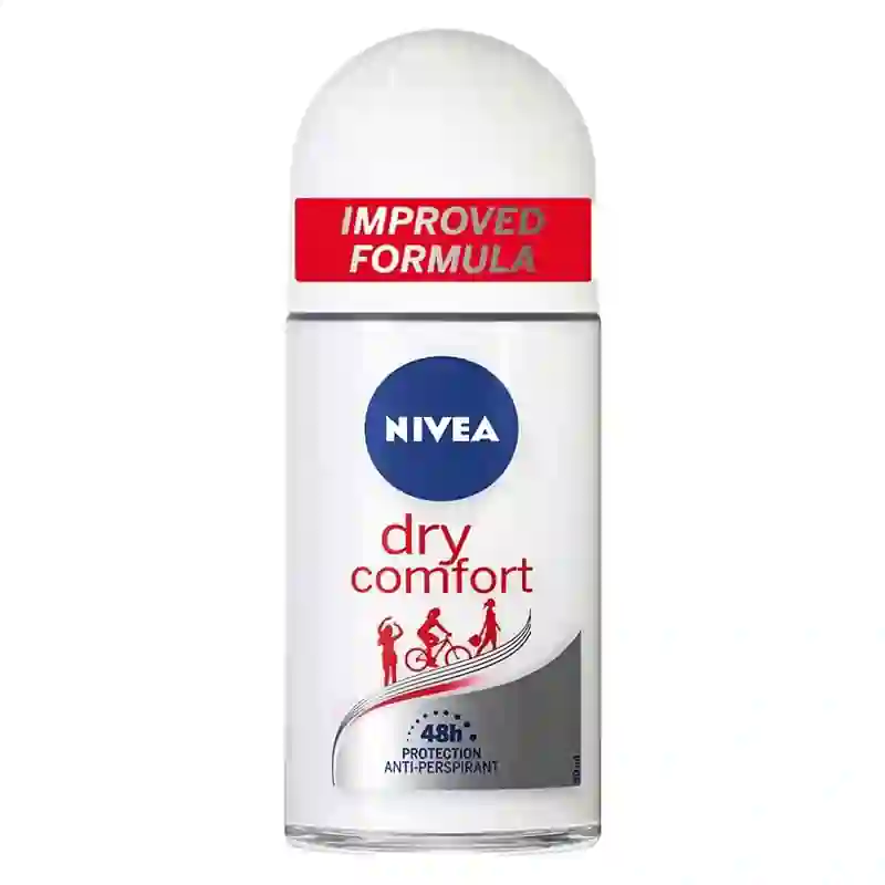 مام رولی نیوآ NIVEA مدل DRY COMFORT حجم 50 میلی لیتر