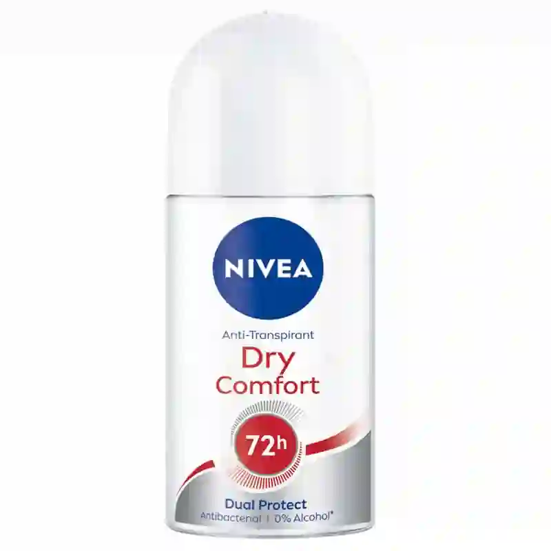 مام رولی نیوآ NIVEA مدل DRY COMFORT-72H حجم 50 میلی لیتر