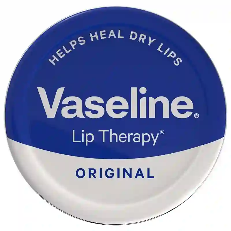 بالم لب فلزی وازلین VASELINE مدل ORIGINAL آبی حجم 20 گرم