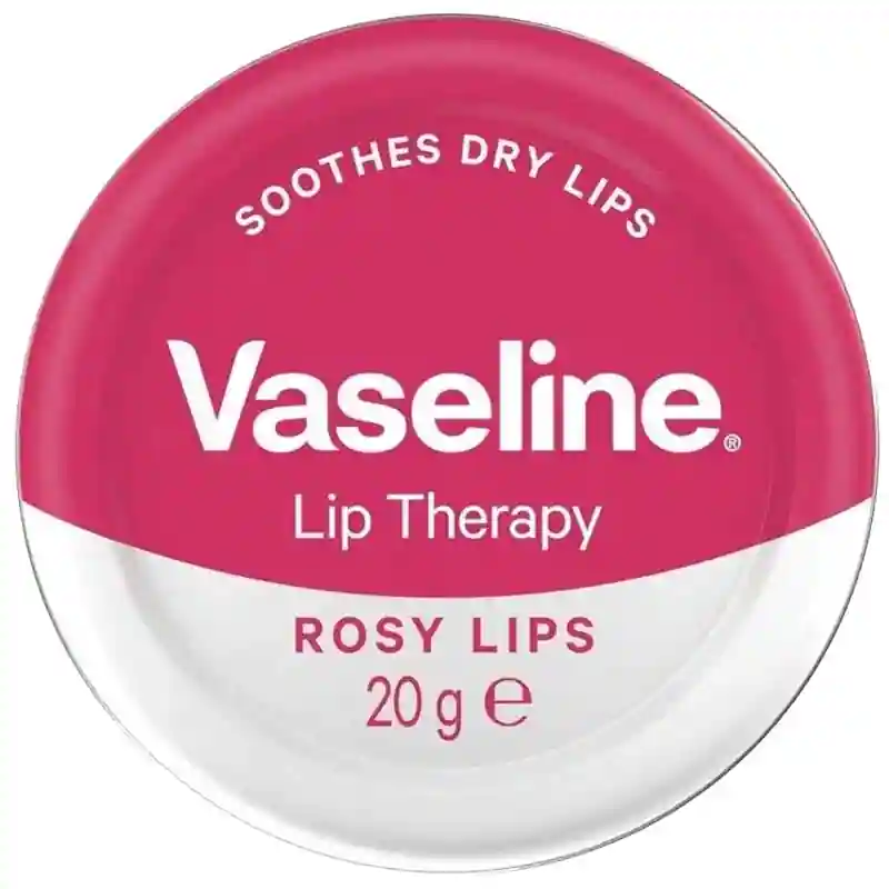 بالم لب فلزی وازلین VASELINE با عصاره گل رز حجم 20 گرم