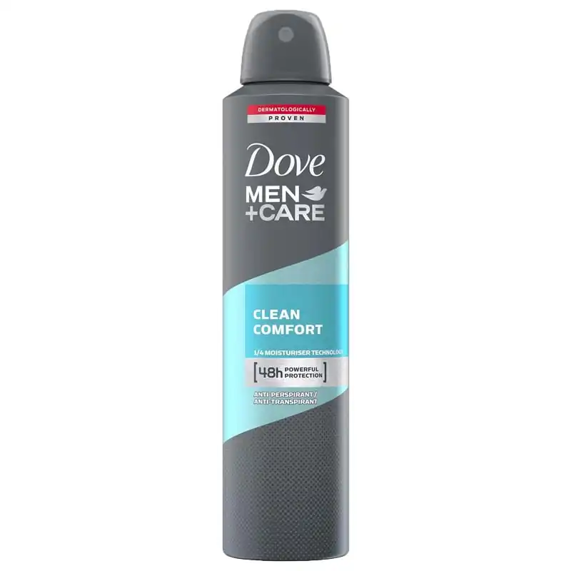 اسپری ضد تعریق آقایان داو مدل کلین کامفورت DOVE CLEAN COMFORT حجم 250 میل