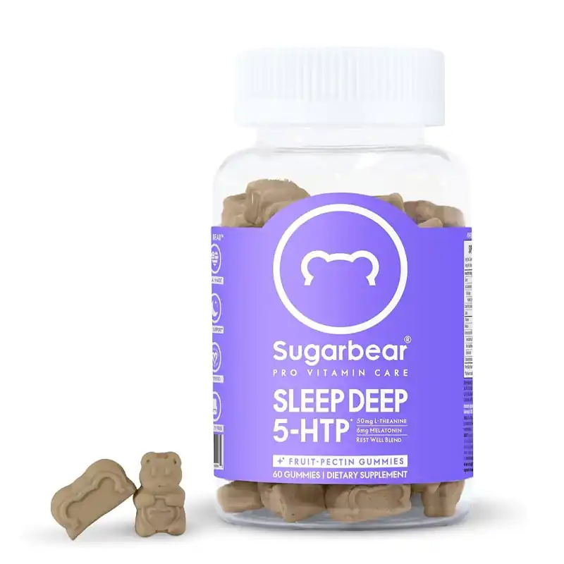 پاستیل خواب شوگر بیر SUGARBEAR SLEEP DEEP 5-HTP