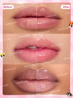 تاثیر ماسک و بالم لب پاورپاف گرل شیگلم | SAVE THE DAY LIP CARE SHEGLAM LIP MASK