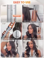 دستگاه فر کننده مو شیگلم مدل SHEGLAM HAIR CURLER