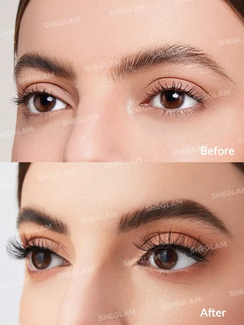 مژه شیگلم مدل SEXY STARLET LASH روی چشم