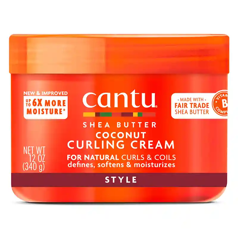 کرم فر کننده نارگیل کنتو CANTU COCONUT CURLING CREAM