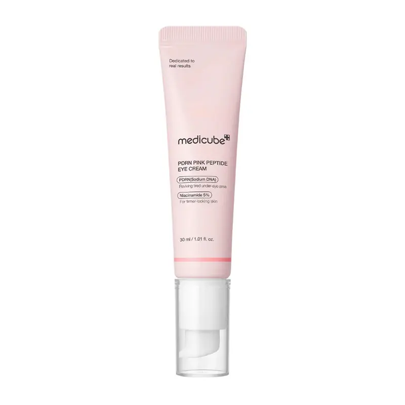 کرم دور چشم پپتاید مدی کیوب مدل PDRN PINK PEPTIDE