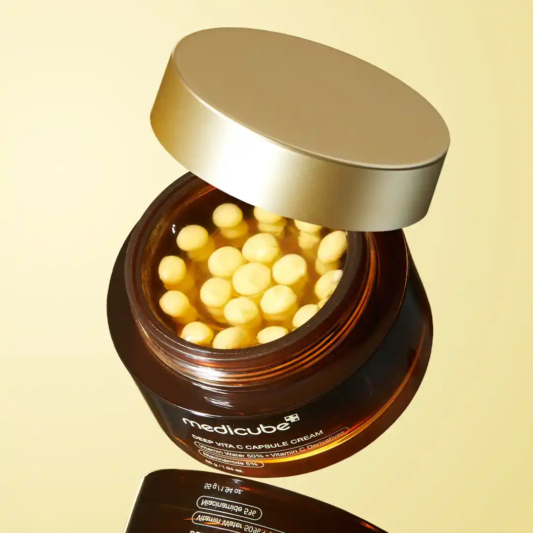 کرم کپسولی ویتامین سی مدی کیوب MEDICUBE VITA C CAPSULE CREAM