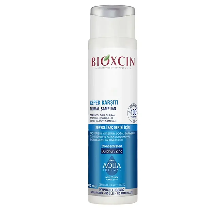 شامپو بدون سولفات ضد شوره بیوکسین BIOXCIN KEPEK KARSITI