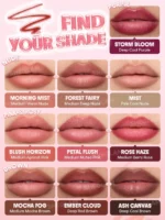 رنگبندی خط لب محو شیگلم