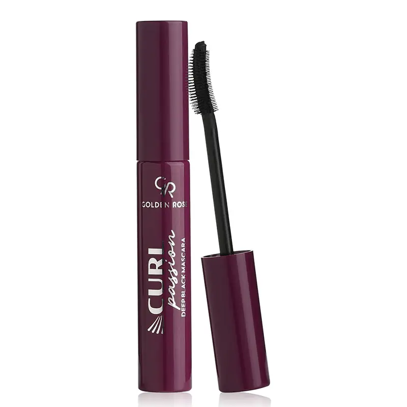 ریمل مشکی عمیق و فر کننده گلدن رز مدل GOLDEN ROSE CURL PASSION MASCARA