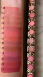 رنگبندی رژ لب پیور مات گلدن رز