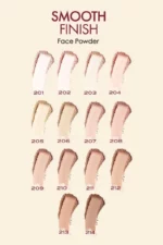 رنگبندی پنکک اسموت فینیش گلدن رز